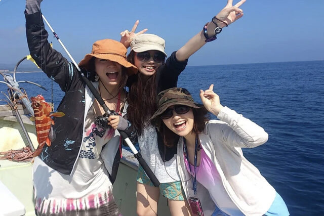 奄美大島の船釣り体験ツアーの持ち物・服装