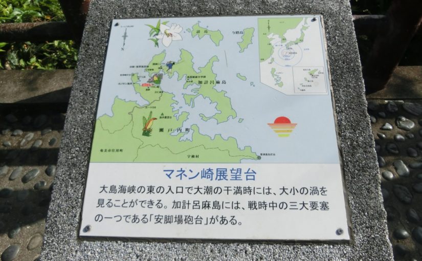 奄美大島のマネン崎 展望所