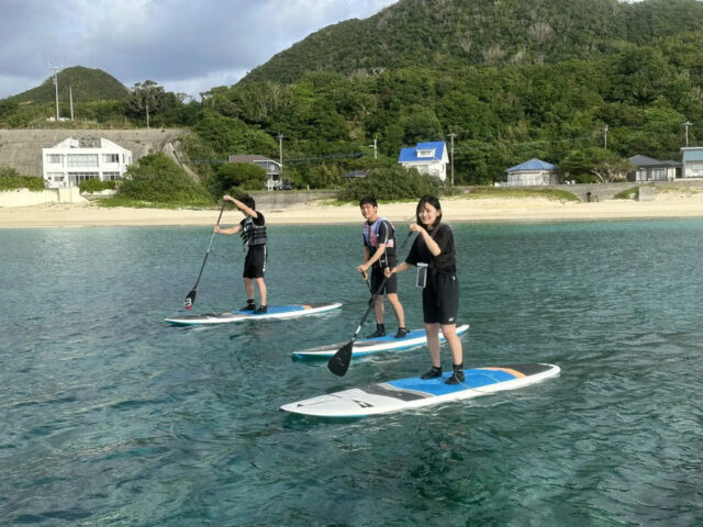 SUP　サーフィン　初心者
