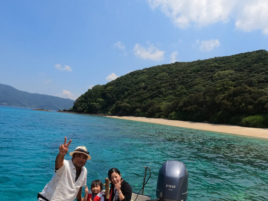 【奄美大島/約2時間30分】4歳から参加OK！ファミリーフィッシング体験★小さなお子様も安心♪＜写真データ無料・手ぶらOK＞（No.183）