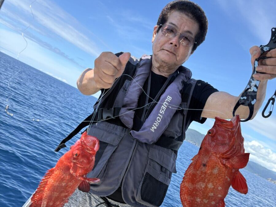 【奄美大島/半日】初心者・女性大歓迎♪手ぶらで五目釣り体験！＜写真データ無料＞（No.184）