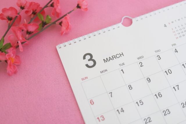 3月　カレンダー