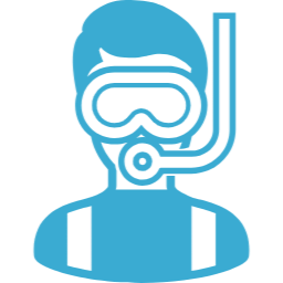 ダイビングのアイコン