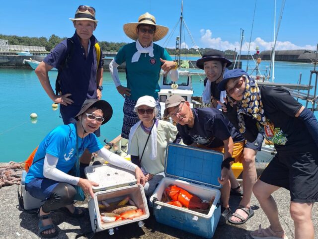 体験フィッシング　釣り