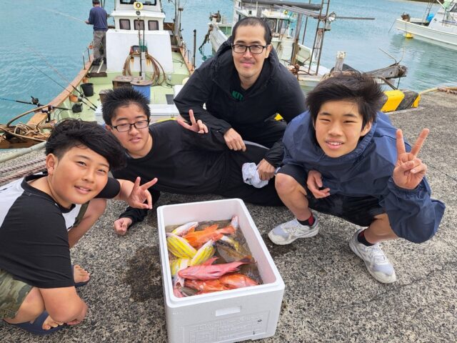 体験フィッシング　釣り