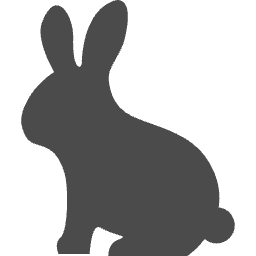 ウサギ　アイコン