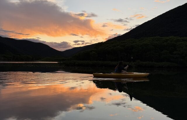 サンセットカヌー