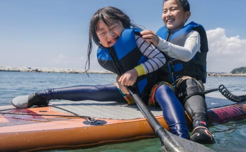 奄美 SUP 古鳥里海灘
