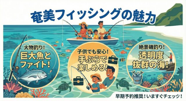 奄美大島で楽しめる釣りとは