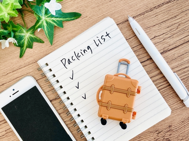 旅 持ち物