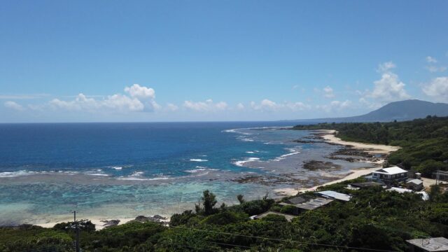 徳之島 金見崎展望台