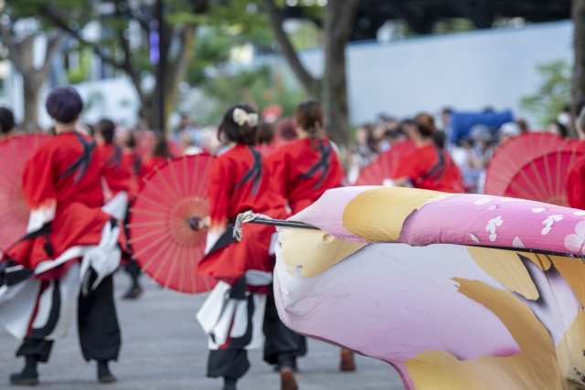 奄美大島 祭り よさこい