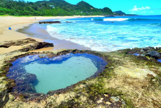 ハートロック 写真映え