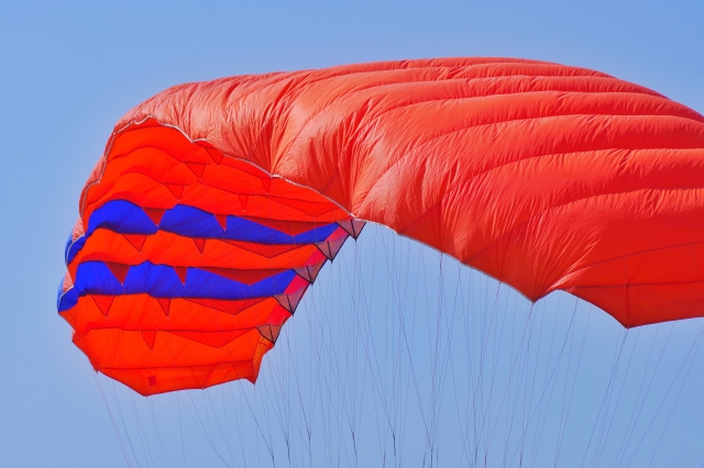 パラグライダー　離陸