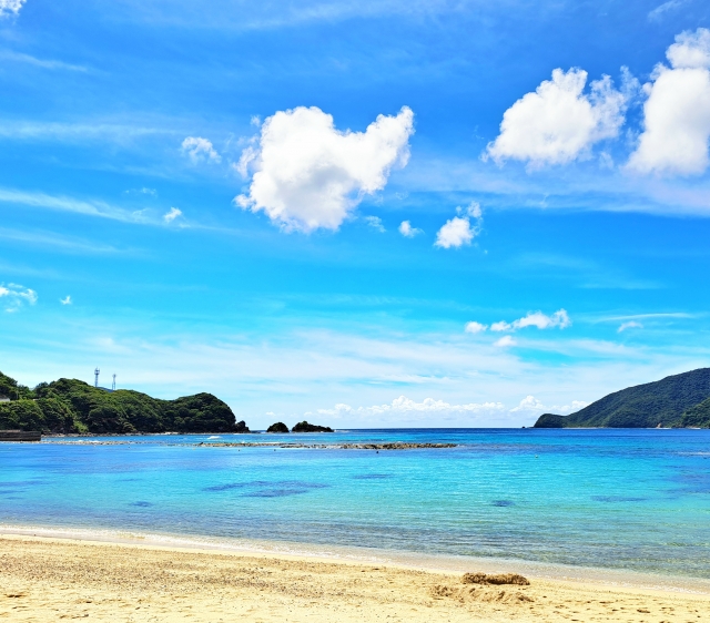 自然　島　風景