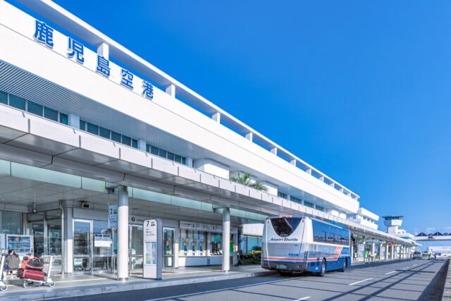 鹿児島空港　玄関口