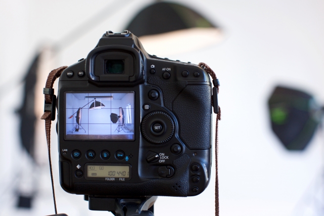 フォトスタジオ　撮影